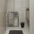 Verre transparent avec pompe blanche