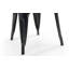 Lelystad Solid Wood Top Metal Base Dining Table