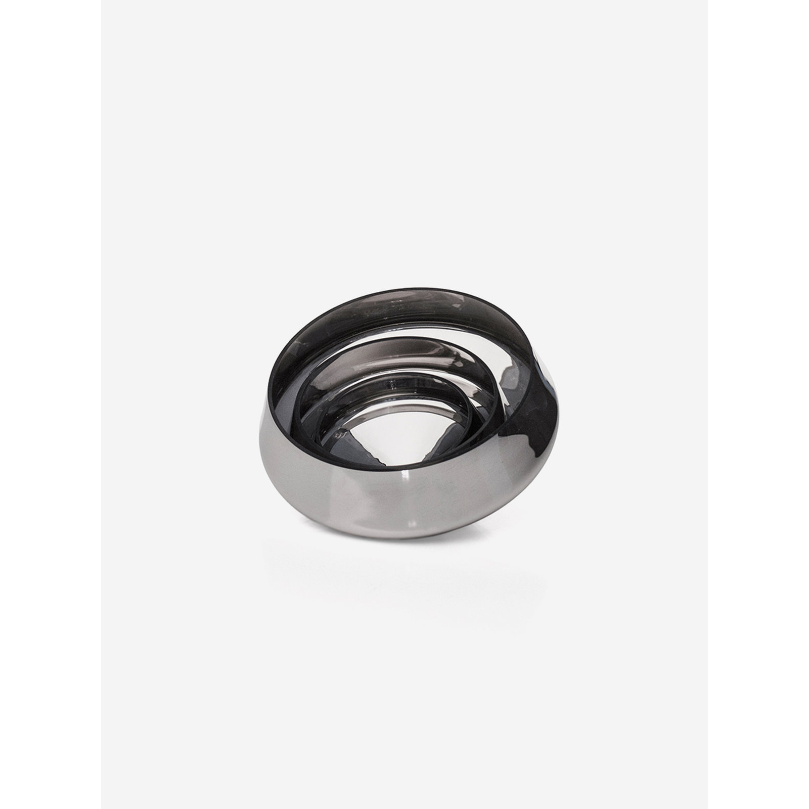 Sini Dining Bowl, Platinum Silver