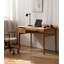 Bureau en bois massif avec cloison Wabi-Sabi-423972989-423972988