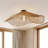 Rattan Flush Mount Ceiling Light For Entryway Bedroom Hallway Corridor -1258383992