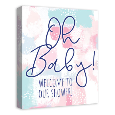 Art sur toile Navi Oh Baby Shower