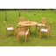 Octavio Outdoor Teak Dining Set-943135280-1021846832