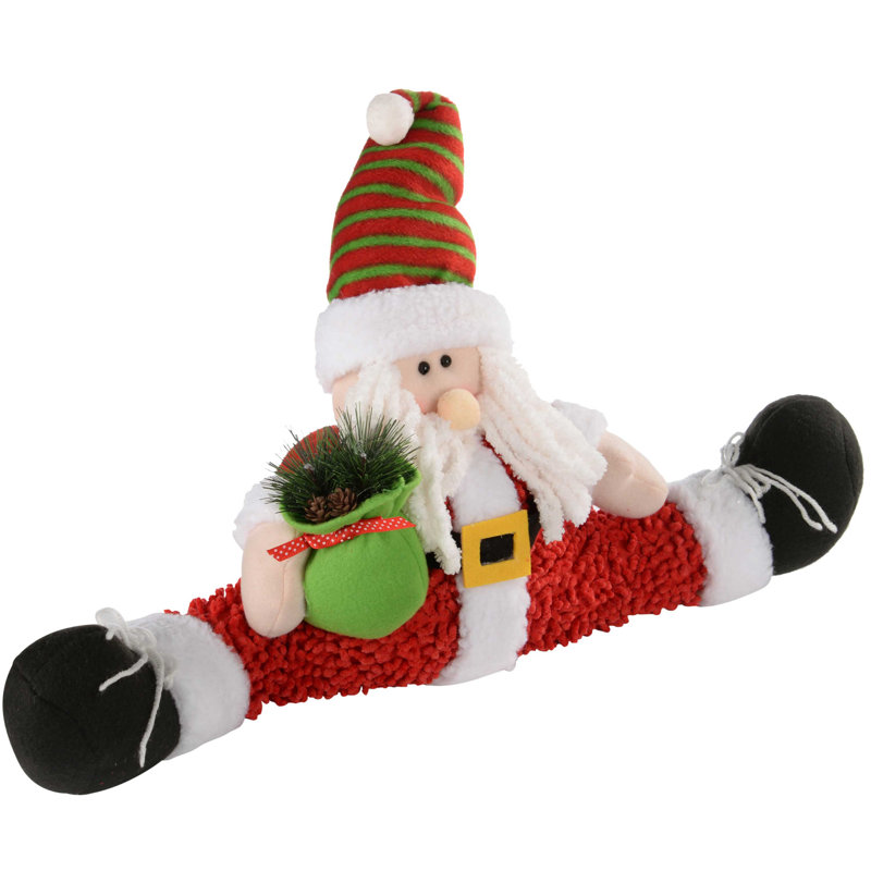 Santa Christmas Decoration Fabric Draught Excluder