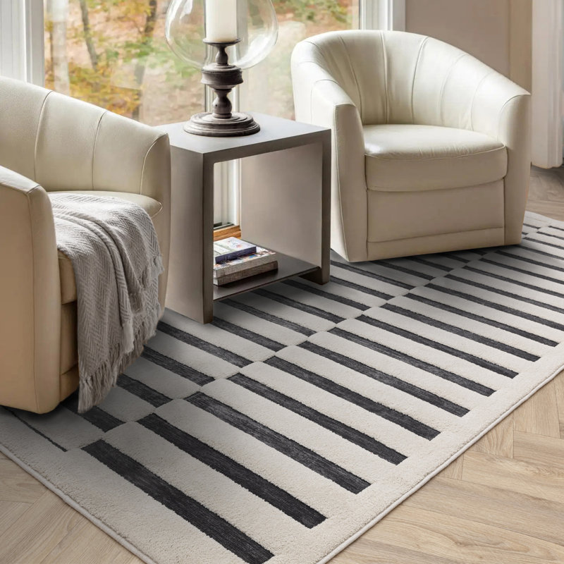 Liviya Geometric Area Rug, Rectangle 120 x 170cm