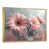 Toile avec cadre flottant or