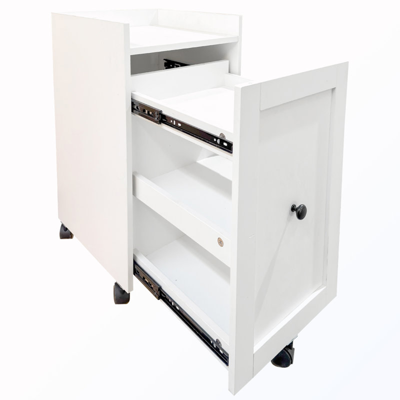 Armoire coulissante multicouche à roulettes
