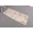 Authentic Turkish Handmade Runner Rug in Neutral Beige for Classic Rustic Home Decor