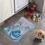 Tapis bleu antique - 1 pièce
