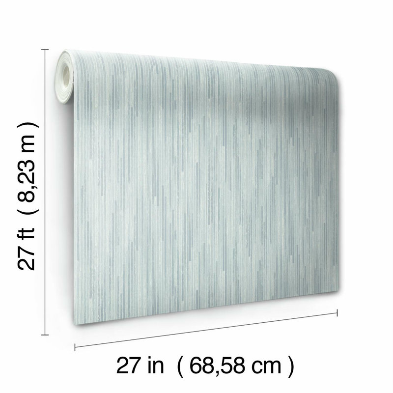 Papier peint Bargello, Bleu