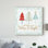 «Christmas Tree Whimsy III» par Grace Popp, reproduction sur toile