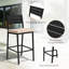 Tabouret de bar en métal avec coussin 28,5 po-1403650924