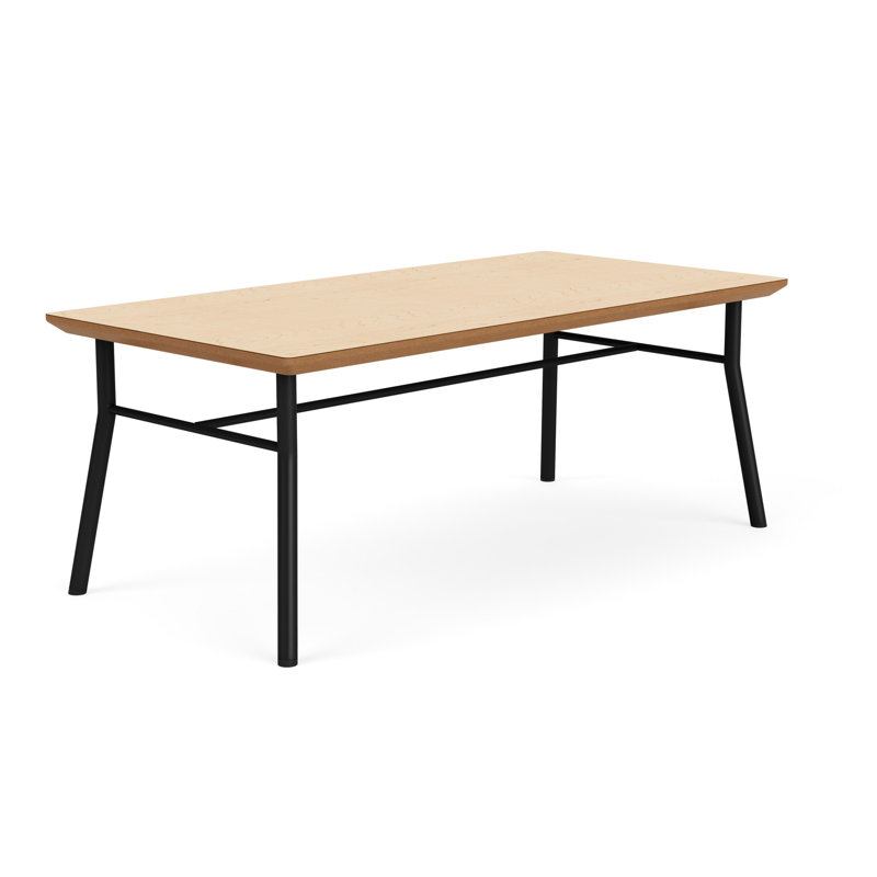 Lesro Table basse Mystic, Natural Wood, Black