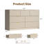 Commode 7 tiroirs, l 55,1 po-1682456339