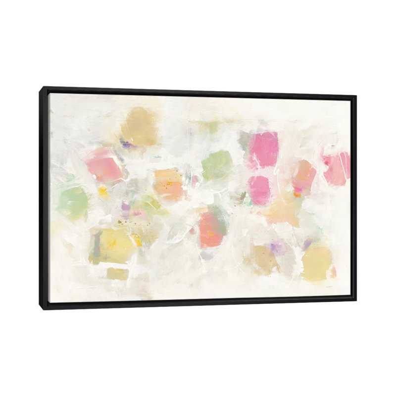 « lévitation », impression sur toile tendue, H 18 po x l 26 po x P 1,5 po, Toile encadrée noire, Pas de tapis