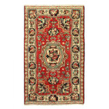 Fine Hand  Knotted Persian Vintage Bakhtiari Rug 5'4'' X 8'11''