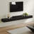  Floating TV Stand, Entertainment Center with Drawers, Solid Wood, Fully-Assembled-78239077-78239078