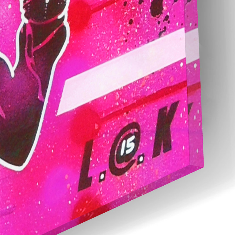 «Boxers Guard Ya Grill» par Abstract Graffiti, H 12 po x l 16 po x P 0,13 po