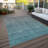 Quadell Washable Ombre Indoor / Outdoor Rug-1106007400