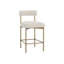 Seneca Upholstered Stool with Metal Frame-2022420577