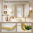 Bathroom Mirror with 1.2" Thick Aluminum Alloy Frame,Wall Mirror with Tempered Glass,Accent Mirror for Entryway,Dining Room,Bedroom-641160447-641160446