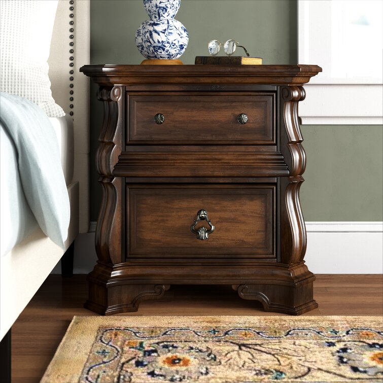 Kate 2 Drawer Nightstand