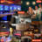 LED Lighted Liquor Bottle Shelf,LED Bar Shelves With Remote & App Control