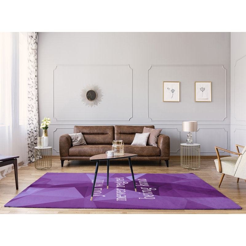 Tapis en poly-citation en faux gemme, Rectangle 9 pi x 12 pi
