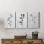 Neutre Meadow I - ensemble de 3 impressions sur toile tendue-724423292
