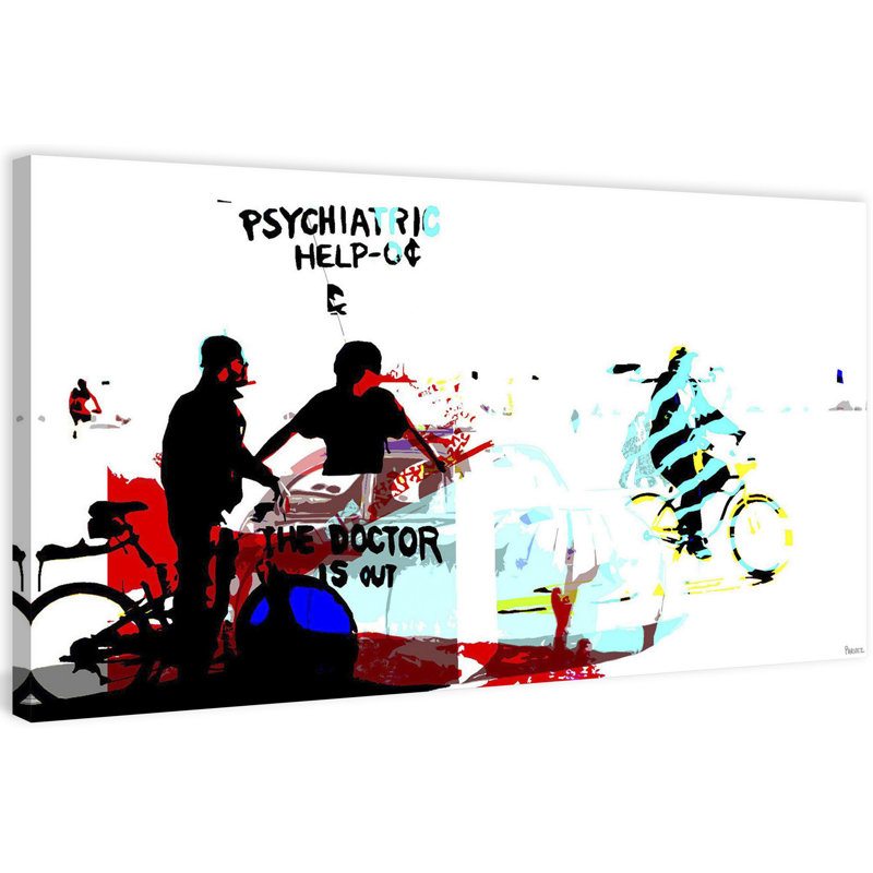 1 Piece Wrapped Canvas Wall Art, 45cm H x 91cm W