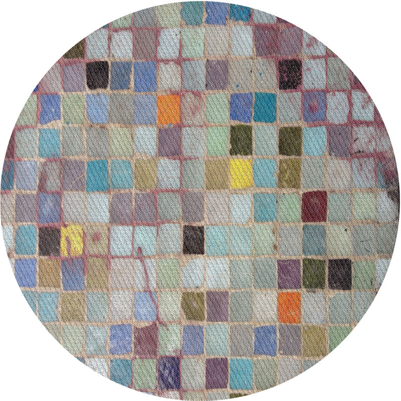 Roselli Geometric Indoor Rug, Round 3'