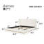 Base de lit tapissier Caelo-126226827