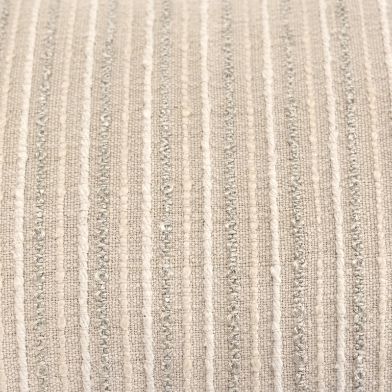 Coussin en polyester / viscose Leifsson, Naturel
