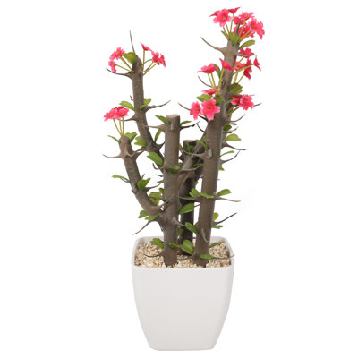 Cactus artificiel 14 po en pot