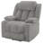 Beca Grey Upholstered Power Lift Recliner-281344174