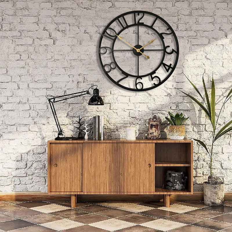 Metal Wall Clock
