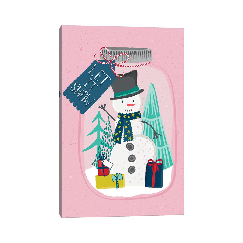 Jingle All The Way III by Sarah Callis - No Frame Gallery-Wrapped Canvas Giclée on Canvas, 30.48cm H x 20.32cm W