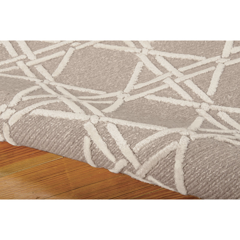 Leiston Wool Geometric Indoor Rug, 8'6" x 11'6"