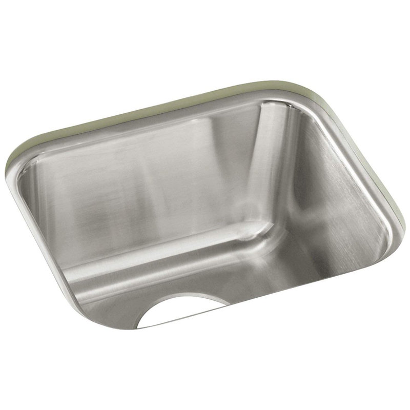 Springdale 14.25 in. L Stainless Steel Undermount Single Basin Kitchen Sink