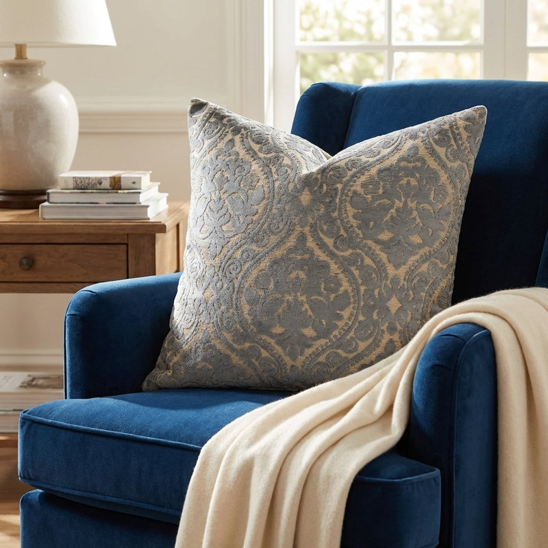 Oreiller Tulip zen Luxury, 12 po x 25 po, Coussin lombaire