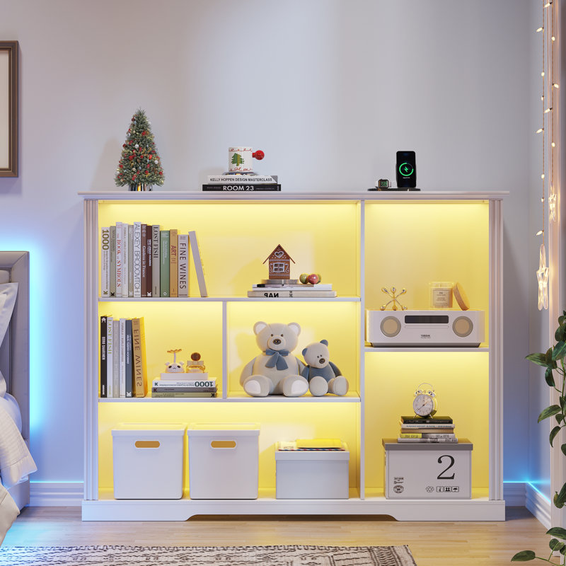 101.6cm H x 120cm W Bookcase, White