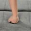Lit simple avec repose-pieds pliant-275494451