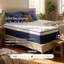 Matelas hybride Hotel-Style, de taille moyenne / pleine / grand / très grand avec support à 5 zones et ressorts de refroidissement - sans fibre de verre, CertiPUR-US-1886871413