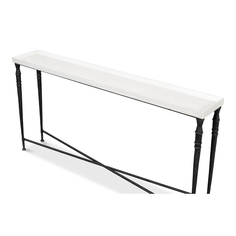 Nathaniel Solid Wood Console Table, 30" H x 80" W x 12" D
