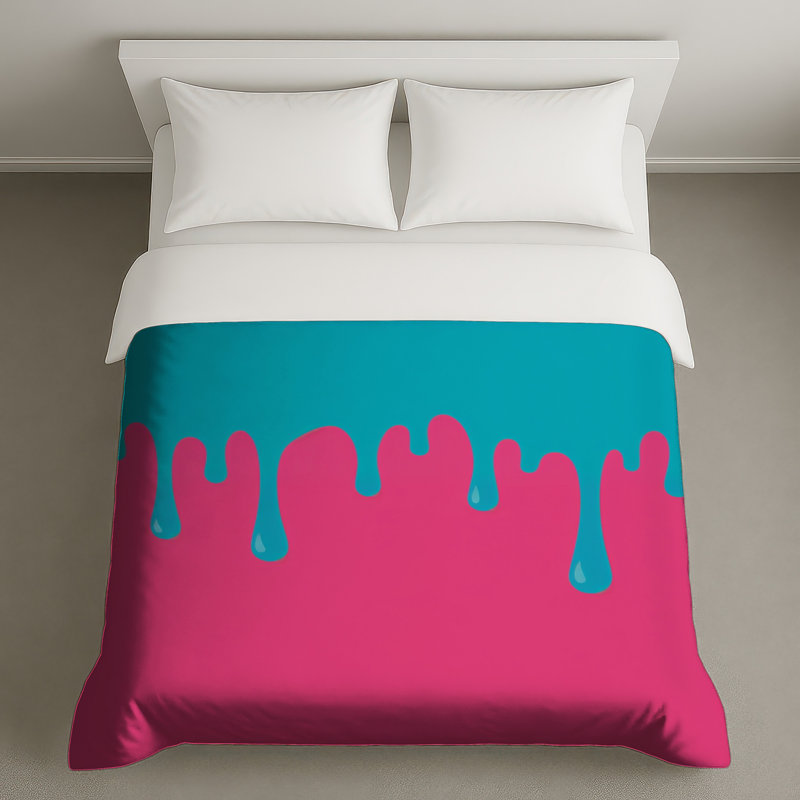 Housses de couette bleues, Queen