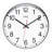ITC Obsidian Round White Business Wall Clock 14 Inch