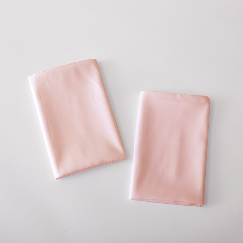 Paire de taies d'oreiller en microfibre Better Style Home, Ensemble de taies d'oreiller pour très grand lit, Rose