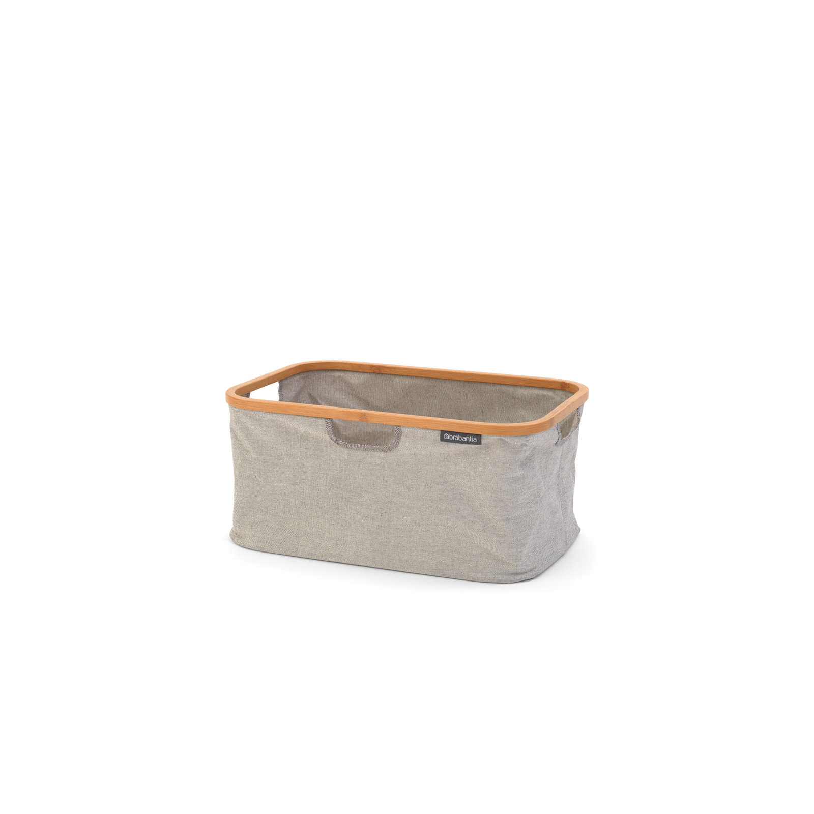 Brabantia Foldable Laundry Basket 10.6 Gallon (40L), Light Gray