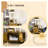 Pawhut Cat Tree With Litter Box Enclosure,  2-In-1 Cat Tower Litter Box Furniture Indoor, Cat Condo With Hammock, Scratching Posts Pad, Rustic Brown
