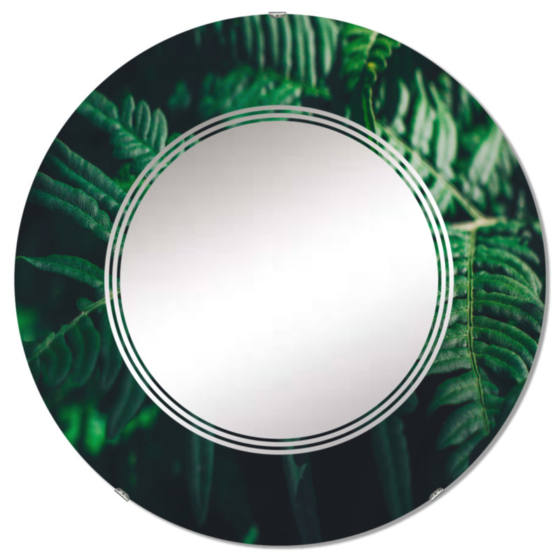 Circle Mirror, 24" x 24"